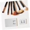 TEHAUX 12pcs Stainless Steel Makeup Mixing Palette Foundation Mixing Tray for Nail Art Lightweight Portable Easy to Clean Design for Blending Colors view 3