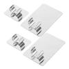 TEHAUX 12pcs Stainless Steel Makeup Mixing Palette Foundation Mixing Tray for Nail Art Lightweight Portable Easy to Clean Design for Blending Colors view 4
