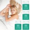 Breenhill 4 Pack Disposable Bed Sheets - Queen Size with Quilt Cover and Pillowcase, Travel Essentials for Hotel, Cruise view 1