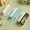 Beaupretty 6pcs Fingernail Brush Stiff Bristles for Nail Cleaning Versatile Tools for Nail Art and Gardening Transparent Colors view 3