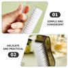 Beaupretty 6pcs Fingernail Brush Stiff Bristles for Nail Cleaning Versatile Tools for Nail Art and Gardening Transparent Colors view 4