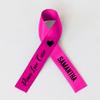 10pcs Personalized Ribbon Breast Cancer, Breast Cancer Awareness, Custom Name Pink Ribbons Breast Cancer Awareness P01 view 1