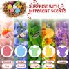 Bath Bombs for Kids, Christmas Bath Bombs for Women Girls Boys Toddler, 14 Packs Mini Bath Bombs Gift Set, Bubble Bath Fizzies Ball with Christmas, Tree Santa Claus, Snow Man, Reindeer and Stockings view 2