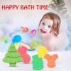 Bath Bombs for Kids, Christmas Bath Bombs for Women Girls Boys Toddler, 14 Packs Mini Bath Bombs Gift Set, Bubble Bath Fizzies Ball with Christmas, Tree Santa Claus, Snow Man, Reindeer and Stockings view 4