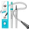 Eyebrow Pencil with 4 Tip Microblade for Natural Eyebrow Makeup Eyebrow Microblading Pen Waterproof &Smudge-Proof (4# Black) view 1