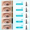 Eyebrow Pencil with 4 Tip Microblade for Natural Eyebrow Makeup Eyebrow Microblading Pen Waterproof &Smudge-Proof (4# Black) view 4