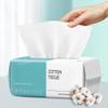 Disposable Face Towel,Cotton Facial Dry Wipe for Sensitive Skin, Facial Tissues for Skin Care, Facial Cleansing, Makeup Wipes, Makeup Remover Towels, Upgraded and Thickened view 1