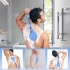 Back Scrubber Anti Slip for Shower, 21.7 Detachable Back Bath Brush for Shower, Back Scrubber, Exfoliation and Improved Skin Health for Elderly with Limited Arm Movement, Disabled (21.7 Blue) view 4