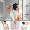 Back Scrubber Anti Slip for Shower, 21.7 Detachable Back Bath Brush for Shower, Back Scrubber, Exfoliation and Improved Skin Health for Elderly with Limited Arm Movement, Disabled (21.7 Cyan) view 4