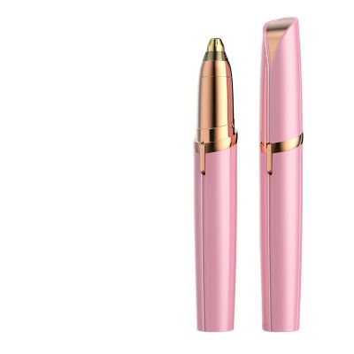KmoNo Electric Eyebrow Trimmer, Rechargeable Model Eyebrow Trimmer, Beauty Trimmer for Beauty, Make-Up, Personal Care and So On. Pink