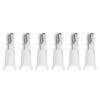 20pcs Nose Hair Cutter Replacement Head, Lightweight, Small Nose Replacement Accessories for Men, Compatible with All Nasal Hair Trimmers, Cleaning Brush Included, S view 1