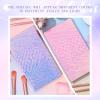 2 Pieces Magnetic Mermaid Empty Palette with Mirror and 36 Pcs Adhesive Metal Stickers Large Mermaid Makeup Empty Palette for Eyeshadow Lipstick Blush Powder view 4