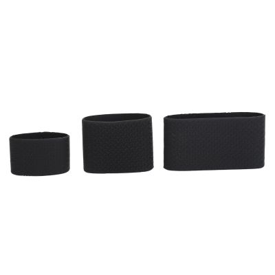 3Pcs Non Slip Silicone Cover for Electric Clipper, Shock Absorbing Anti Slip Handle Cover, Oil Head Clipper and Hair Clipper Accessories, HeatInsulated, Non Slip and