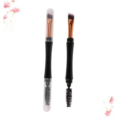 Beaupretty 2pcs Spiral rod mascara brush spooly for eyelashes eyelash comb and double ended spoolie brush eyebrow spoolie mini makeup brush for makeup eyes eyebrow brush