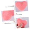 Beaupretty 15pcs Heart Shape Facial Sponge Pads for Deep Cleansing Gentle Exfoliation and Makeup Removal Soft Cleansing Puff for Daily Skin Care and Oil Control for Travel view 2