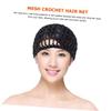 Beavorty 10pcs Crochet Hair Net Mesh Sleeping Hat for Women Non- Hair Wraps for Various Styles view 2