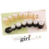 Beavorty 2pcs Pearl Decor Banana Hair Clips for Women Ponytail Holder Vintage Style Hair Clip Set view 2