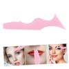 ABOOFAN 2pcs Silicone Eyeliner Aid Stencil Makeup Tool for Beginners Gothic Makeup Aid view 4
