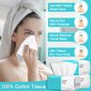 600 Disposable Face Towel,Cotton Facial Dry Wipe for Sensitive Skin, Facial Tissues for Skin Care, Facial Cleansing, Makeup Wipes, Makeup Remover Towels, Upgraded and Thickened view 3