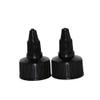 100pcs/lot Black Twist Top Caps, Bottle Cap Size (24/410) Replacement Caps for Squeeze Bottles Angelus Paint Bottles view 4