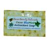 Bare Beauty Naturals 100% Natural Cacao BlueMint Antioxidant Soap // Hydrating, Plant-Based, Flavanols, Antiaging // Free Exfoliating soap bag (brick cut 9-10.9 oz, HiExfol LoofahSponge) view 1