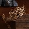 CoTeeZa Gold Medusa Snake Crown - Medusa Cosplay Headband Halloween Costume Snake Headwear Greek Goddess Headdress Laurel Leaves Masquerade Party Photo Props view 4