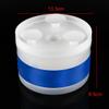 1Pc Plastic Paper Neck Dispenser Box Neck Roll Paper Box Neck Strips Dispenser Barber Neck Strip Holder with Suction Cup Base for Haircutting Barbershop Supplies Salon Accessories view 2