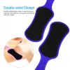 6 Pcs Double-Sided Foot Files Foot Exfoliator Tool with Handle for Dead Skin Removal and Pedicure Care view 2