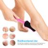 6 Pcs Double-Sided Foot Files Foot Exfoliator Tool with Handle for Dead Skin Removal and Pedicure Care view 4