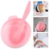 UPKOCH 1set Folding Face Mask Bowl Set Mixing Stick Spa Bowl for Facial Masks and Hair Oil Preparation Capacity Easy to Use Set view 2