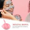 UPKOCH 1set Folding Face Mask Bowl Set Mixing Stick Spa Bowl for Facial Masks and Hair Oil Preparation Capacity Easy to Use Set view 4