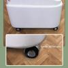 ZGNMK Acrylic Foot Bath, with Gradient Colorful Lights Foot Spa, Foot Massager with Heater, Foot spa and Massager with Heater, Bubble, Infrared with Temperature Control view 4