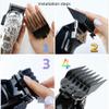 8 Pcs Professional Hair Clipper Combs Guides, Wahl Replacement Guards Set #3171-400  1/8 to 1 Fits Most Size Wahl Clippers/Trimmers view 4