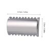 Layhou Double Edge Safety Razor Stainless Steel Open Comb Head Men Safety Razor Head Beard Shaving Tool for Barber Male Home Use view 2