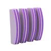 ZinNen RHAIYAN 50pcs Nail Art Polishing Files 100/180 Purple Sanding Buffer Blocks Compatible with Manicure Salon Tools Mini Sponge Nail File Specific view 4