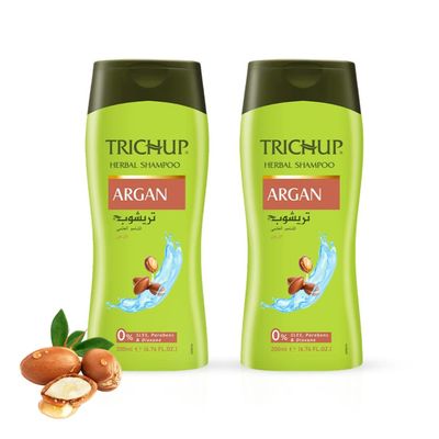 Argan Oil Shampoo for Dry and Frizzy Hair | Moroccan Oil Hydrating Shampoo with ProVitamin B5 | Nourishing for Smoothness, Shine, and Strength | Moisturizing Hair Care, Pack of 2 (6.76 fl oz Each)