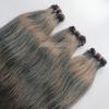 100% Raw Unprocessed Indian Grey Straight Human Hair Weft (3 Bundles), Natural Grey Salt and pepper 3 Bundle (100 grams x 3-300 Grams) - 3 Bundle deal (12/12/12) view 3