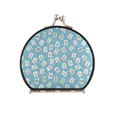 Augenstern Travel Makeup Mirror Mahjong-Hipster-China Foldable Cosmetic Mirror Pocket Mirror