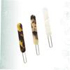 Beaupretty 3pcs Leopard Print Hair Clip for Women Lightweight Fashion Hair Pins Frog Buckle Design for All Occasions and Outfits view 2