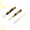 Beaupretty 3pcs Leopard Print Hair Clip for Women Lightweight Fashion Hair Pins Frog Buckle Design for All Occasions and Outfits view 4