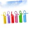 ABOOFAN 12pcs Silicone Bottle Case Roller Bottle Protective Cover Beads Sleeves for Travel and Storage Multi-color view 4
