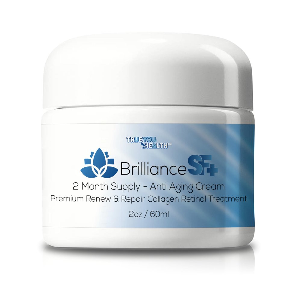 Brilliance SF Plus 2 Month Supply Anti Wrinkle Cream - Our Best Pro Brilliance SF Anti Aging Cream / Anti Wrinkle Cream Plus - Premium Plus Brilliance SF Cream for Day & Night - Promote Soft Skin