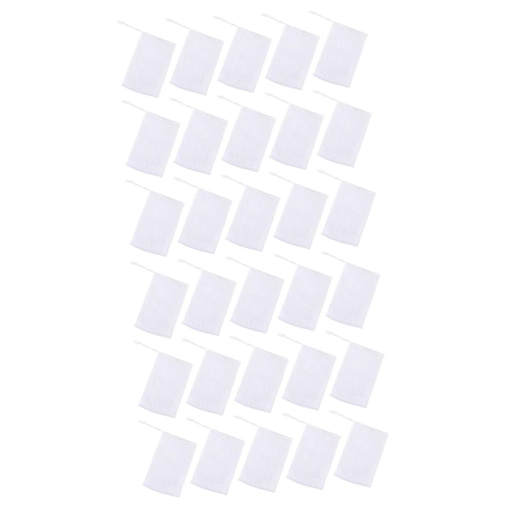 Beavorty 100pcs Double Layer Foaming Nets for Soap and Facial Cleansing Multi-Purpose Handcrafted Mesh Pouch Hanging Buckle Efficient Bubble Maker for Bath Shower Use
