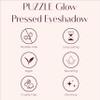 Puzzle Makeup Glow Eyeshadow - Magnetic Box, Shimmer Buildable Eyeshadow, Vegan, Long-Lasting - Creaseless, Radiant Color (Cosmic) view 4