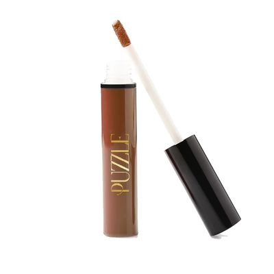 PUZZLE Soft Matte Lip Stain, Long Lasting Lip Tint for Evolving & Mature Lips, High Pigment Lip Color, Non-Drying, Clean Vegan Lip Stain for Everyday Wear (Zinfandel)