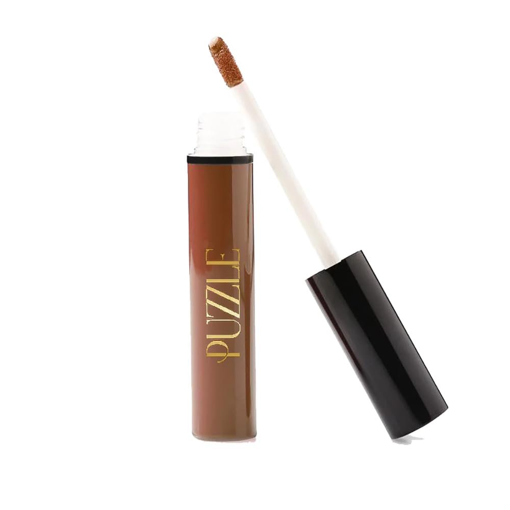 PUZZLE Soft Matte Lip Stain, Long Lasting Lip Tint for Evolving & Mature Lips, High Pigment Lip Color, Non-Drying, Clean Vegan Lip Stain for Everyday Wear (Zinfandel)