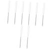 FOMIYES 8pcs Stainless Steel Makeup Spatula Mixing Tool for Nail Art Foundation Lipsticks and Pigments and Easy to Clean Cosmetic Stirring Rod view 1
