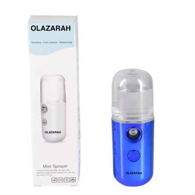 Portable Nano Facial Steamer - USB Rechargeable Mini Face Mist/Steamer Sprayer for Makeup Hydration, 1 oz