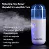 Portable Nano Facial Steamer - USB Rechargeable Mini Face Mist/Steamer Sprayer for Makeup Hydration, 1 oz view 4