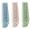 Portable Folding Hair Comb Double Headed Travel Hair Combs Pocket Folding Hair Comb Brush Comb Travel Outdoor For Women Travel Hair Comb For Women Travel Size Folding Travel Pocket Hair Brush/comb view 3